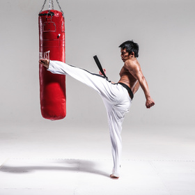 Male taekwondo 12 — figure reference